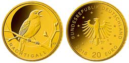 20-Euro-Goldmünze Linde
