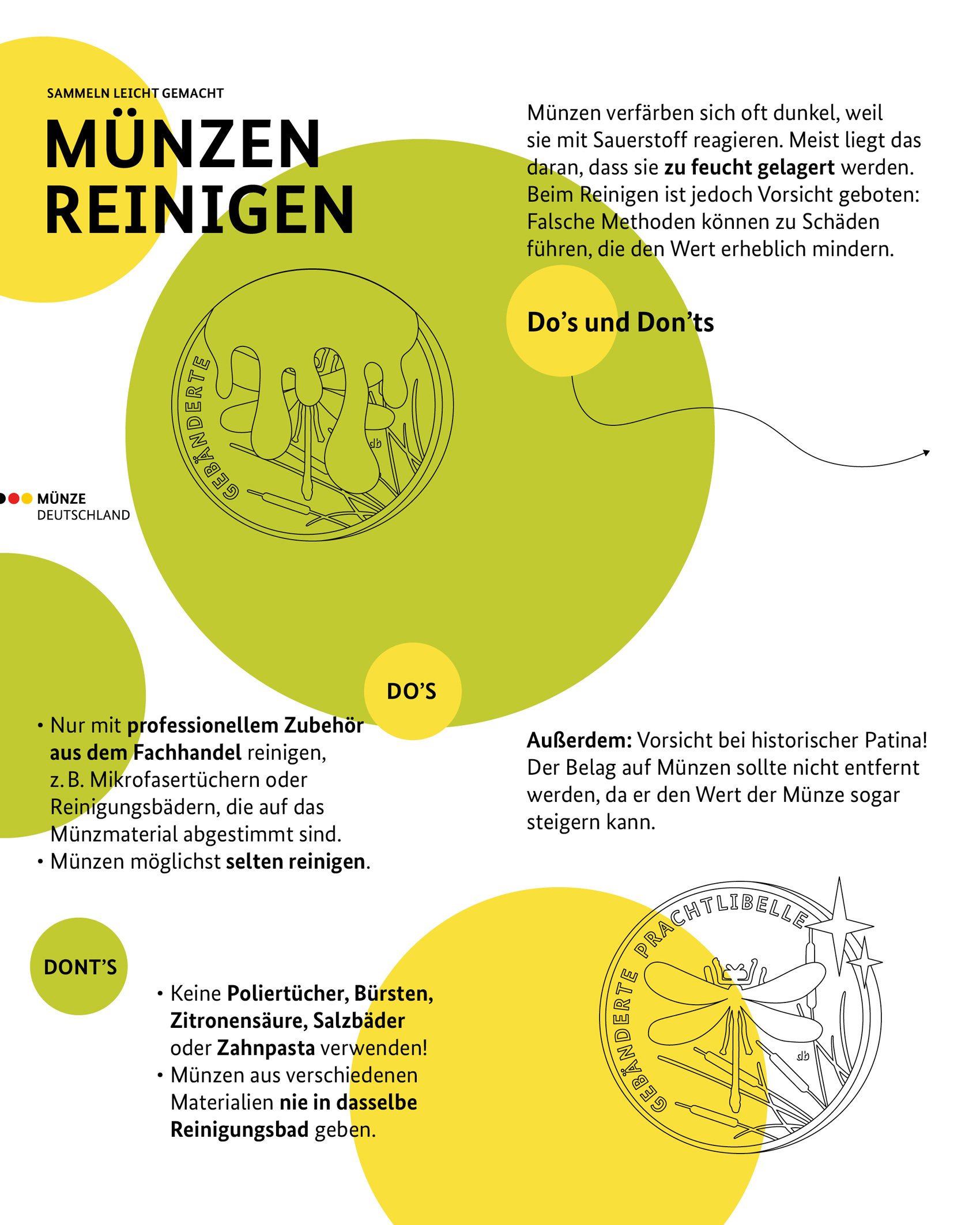 Münzen Reinigen