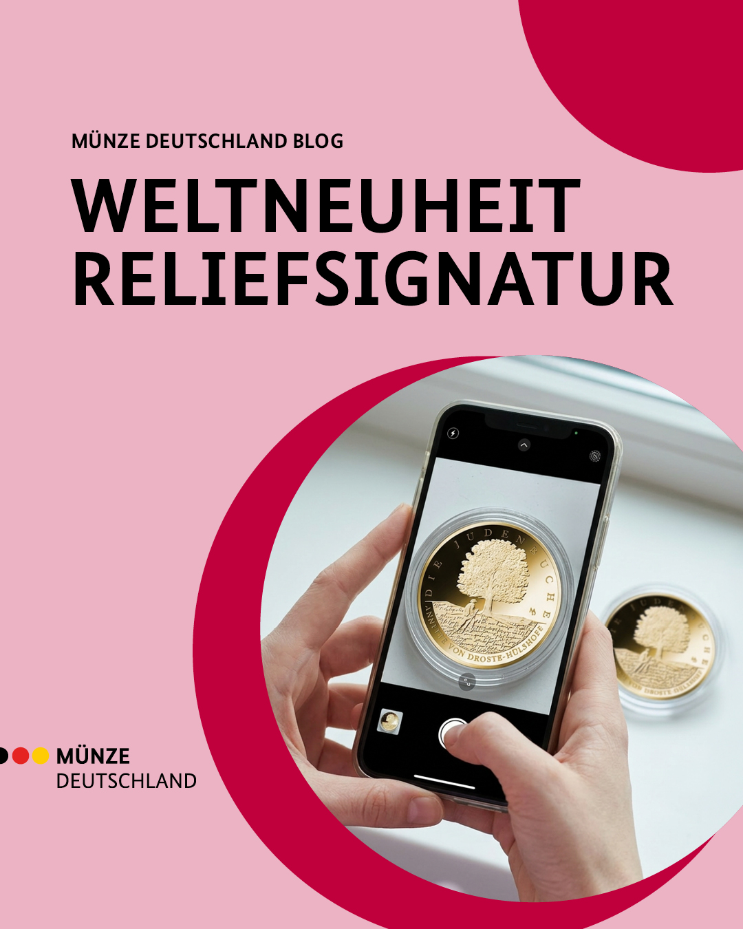 Weltneuheit Reliefsignatur