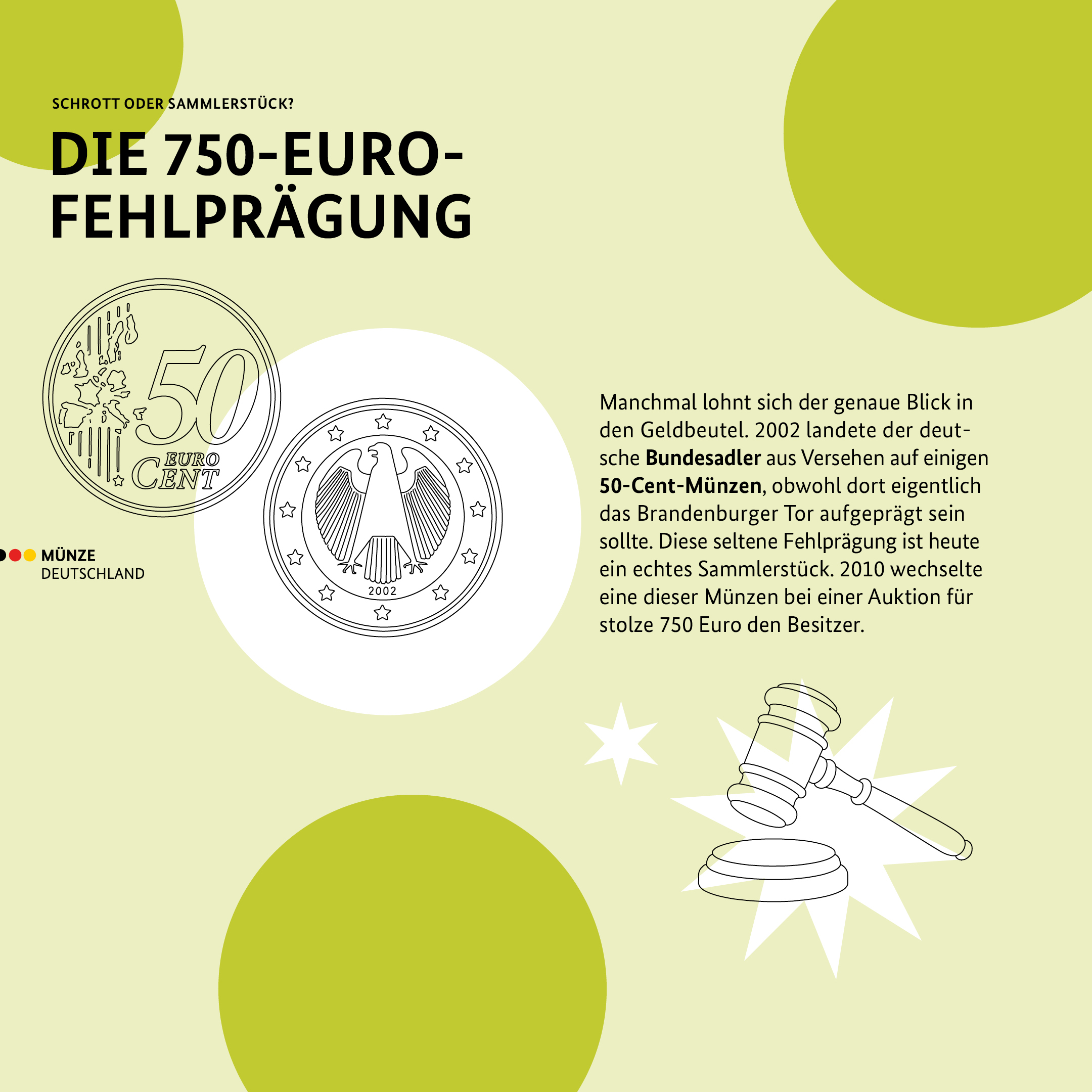 Die 750-Euro-Fehlprägung