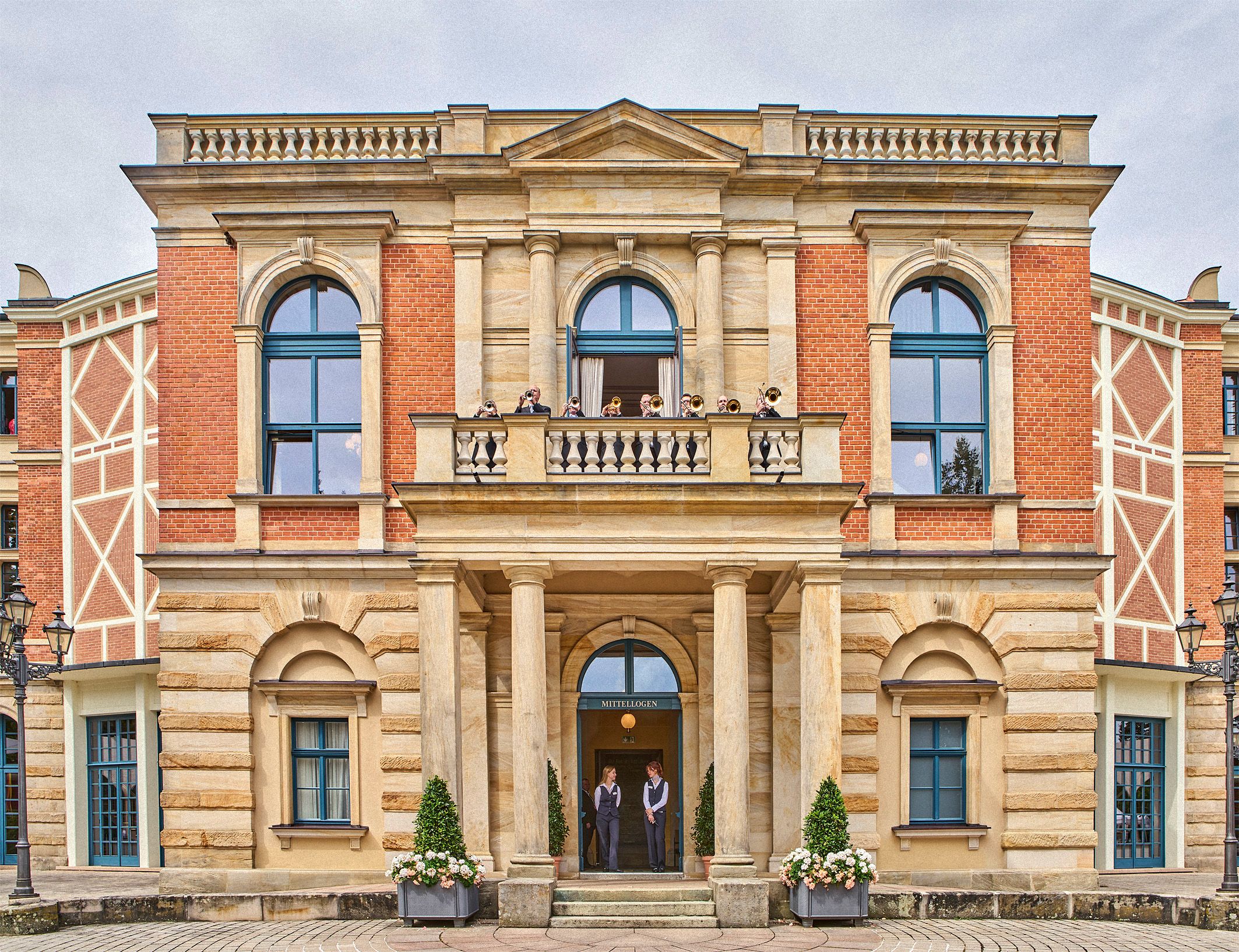 Außenansicht des Festspielhauses in Bayreuth | Foto: Enrico Nawrath