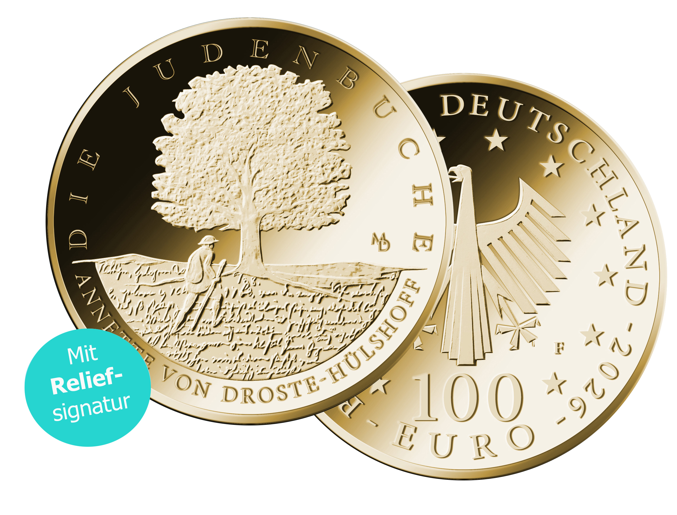 100-Euro Goldmünze „Die Judenbuche“ 2026