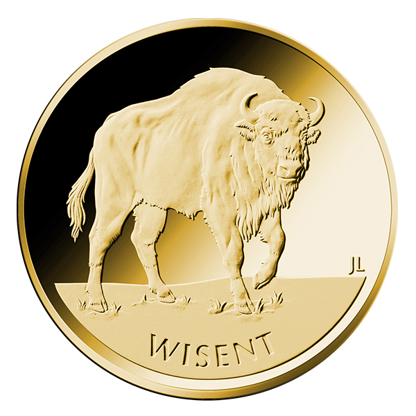 20-Euro-Goldmünze „Wisent“