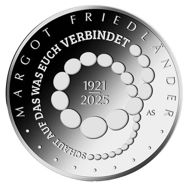35-Euro-Silbermünze "Margot Friedländer"