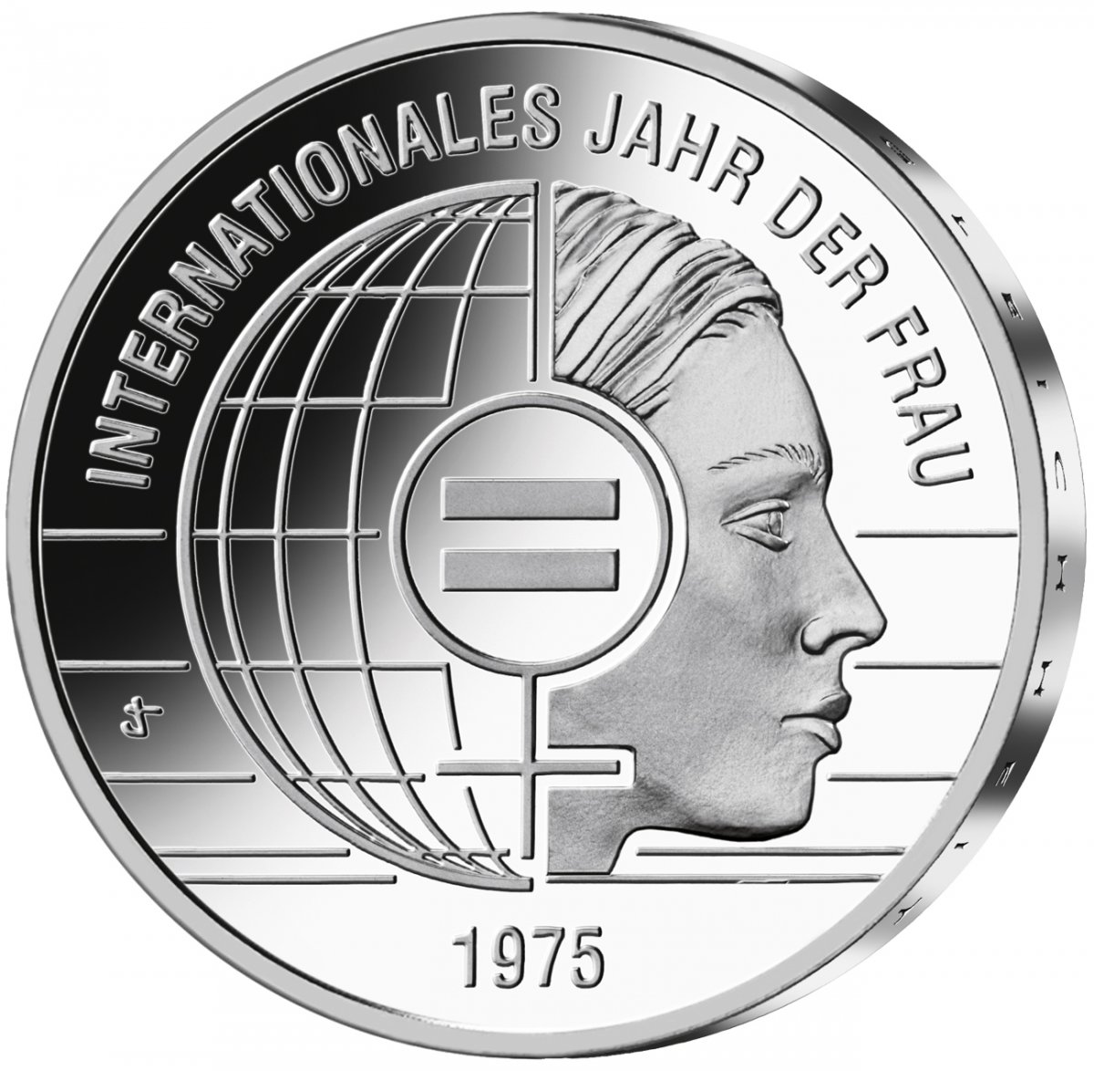 20-Euro-Silbermünze 2025 "50 Jahre Internationales Jahr der Frau"                                    