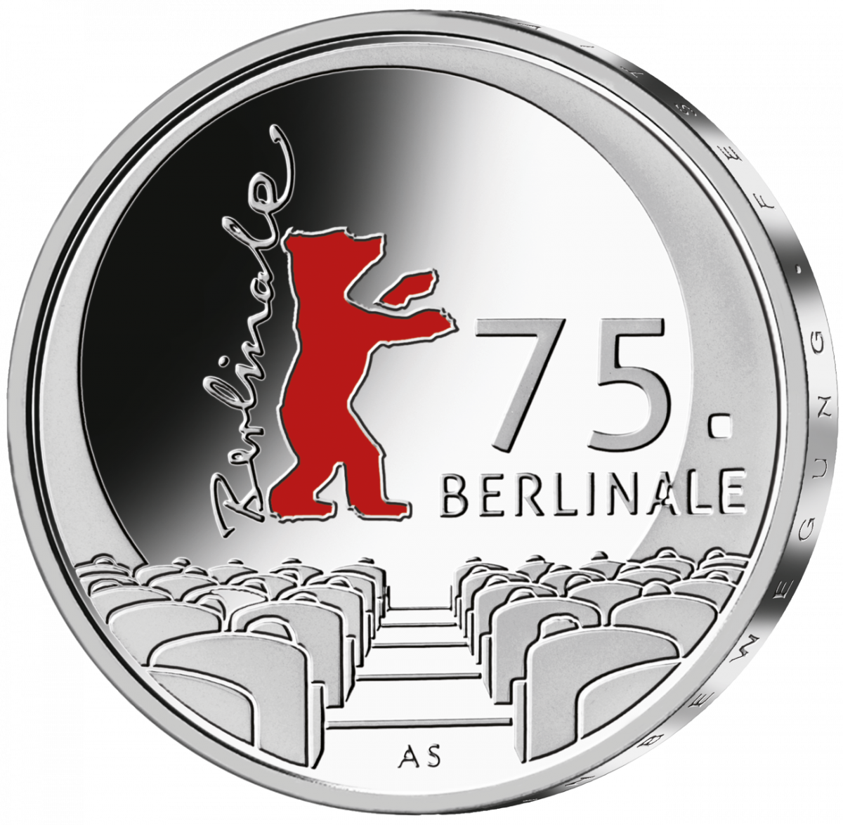 20-Euro-Silbermünze 2025 "75. Berlinale"                                                             