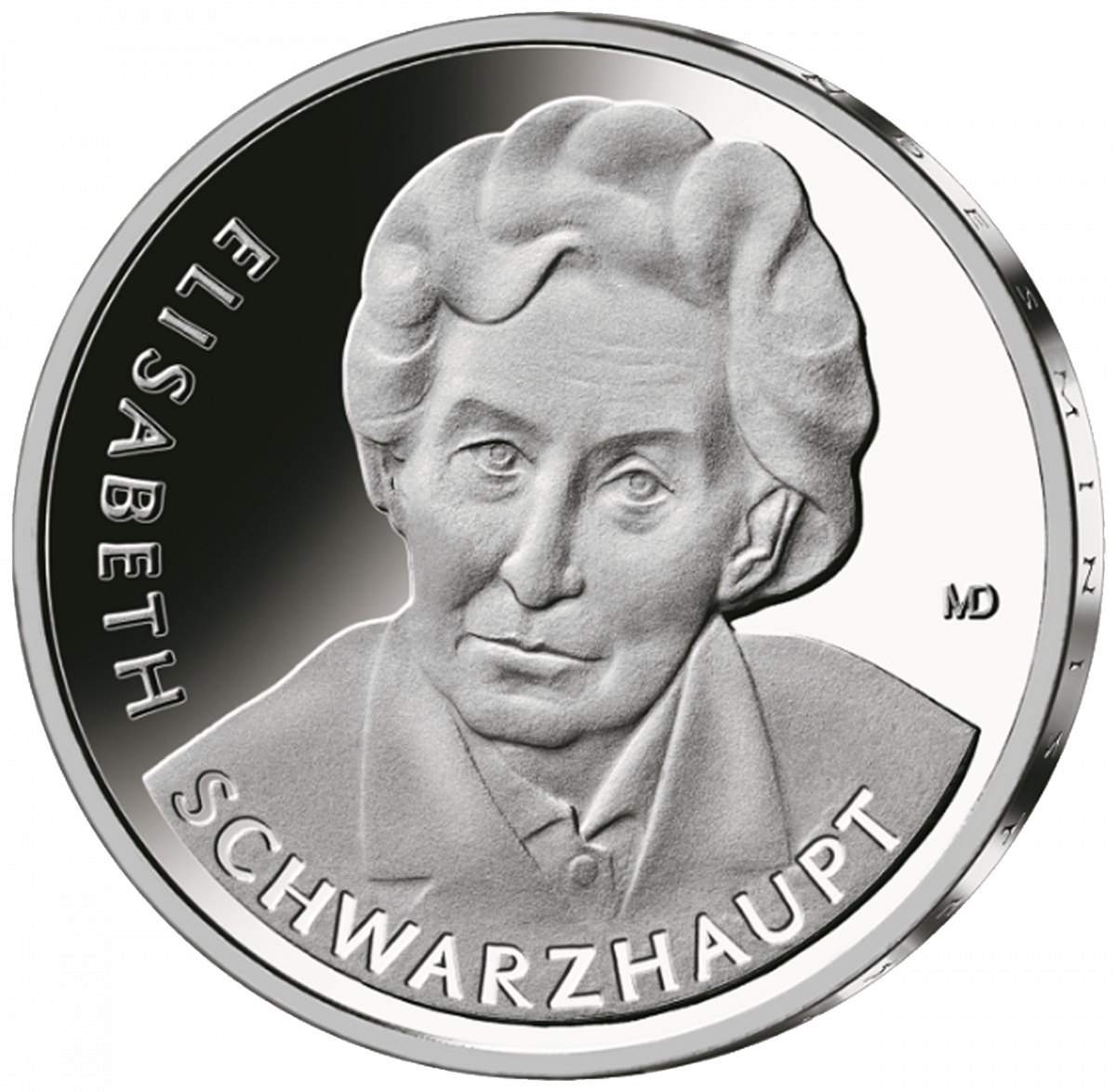 35-Euro-Silbermünze 2026 "Elisabeth Schwarzhaupt"                                                    