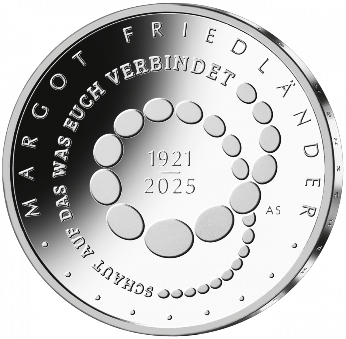 35-Euro-Silbermünze 2026 "Margot Friedländer"                                                        
