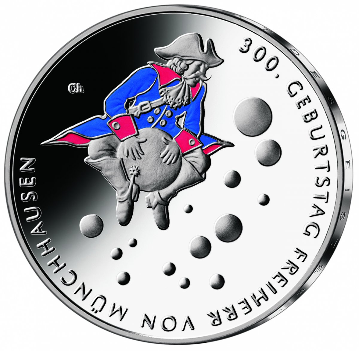 20-Euro-Silbermünze 2020 "300. Geburtstag Freiherr von Münchhausen"                                  