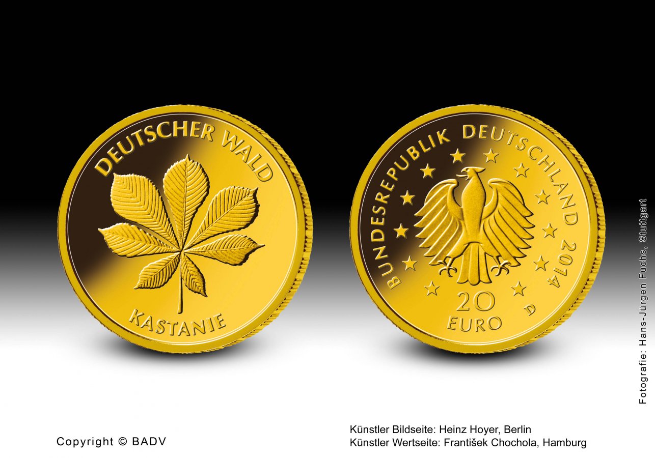 Download 20-Euro-Goldmünze 2014 "Kastanie" 