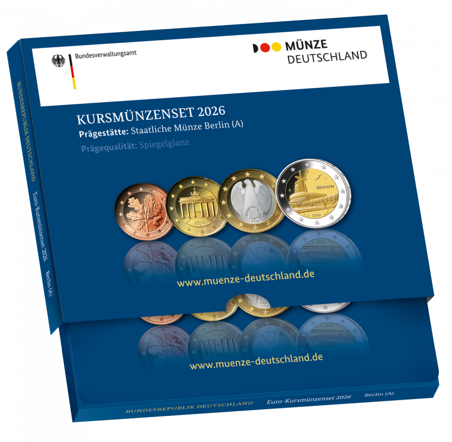 Kursmünzenserie Sammlermünzen-Set 2026 